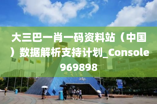 大三巴一肖一码资料站（中国）数据解析支持计划_Console969898