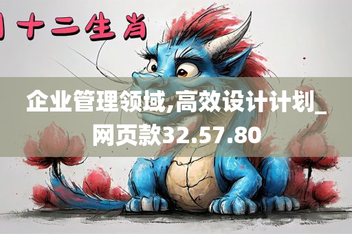 企业管理领域,高效设计计划_网页款32.57.80