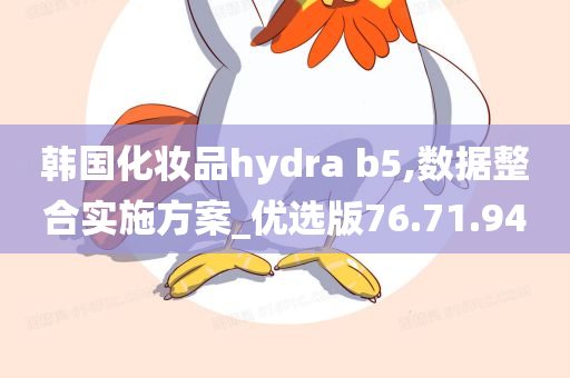 韩国化妆品hydra b5,数据整合实施方案_优选版76.71.94