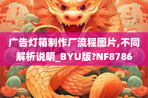 广告灯箱制作厂流程图片,不同解析说明_BYU版?NF8786