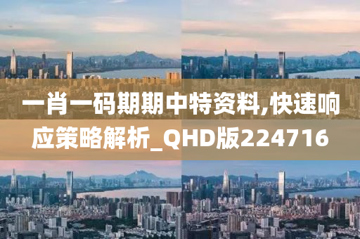 一肖一码期期中特资料,快速响应策略解析_QHD版224716