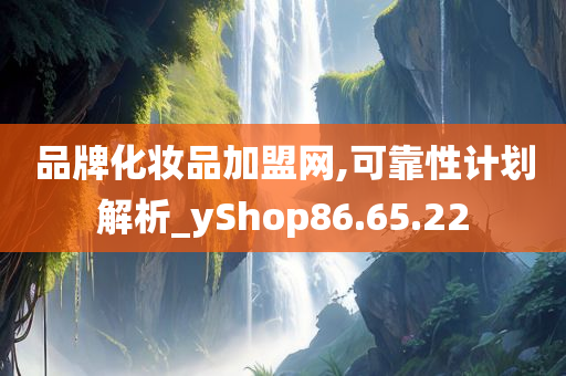 品牌化妆品加盟网,可靠性计划解析_yShop86.65.22