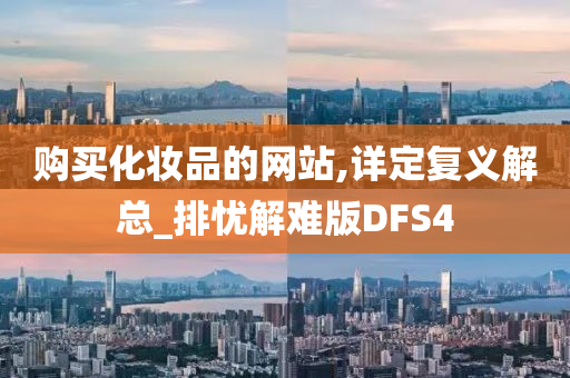 购买化妆品的网站,详定复义解总_排忧解难版DFS4