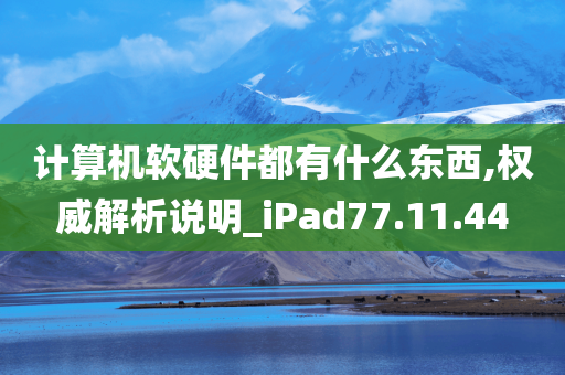 计算机软硬件都有什么东西,权威解析说明_iPad77.11.44