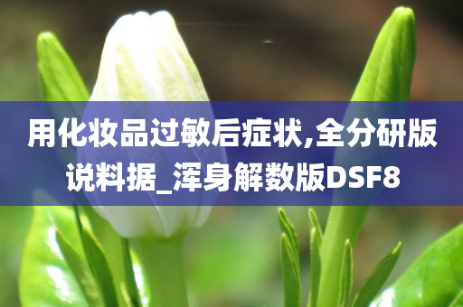 用化妆品过敏后症状,全分研版说料据_浑身解数版DSF8