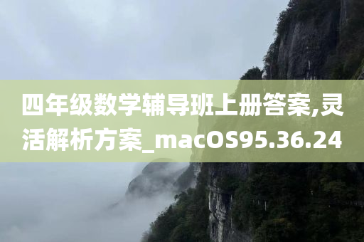 四年级数学辅导班上册答案,灵活解析方案_macOS95.36.24