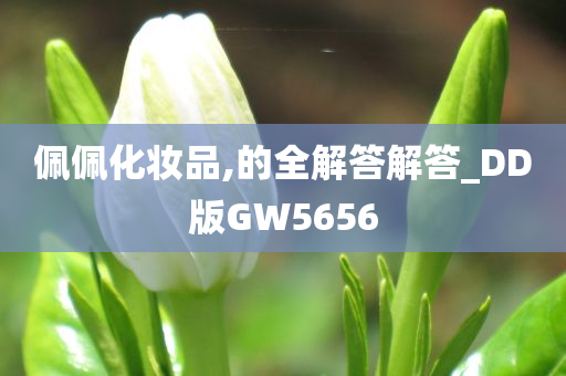 佩佩化妆品,的全解答解答_DD版GW5656