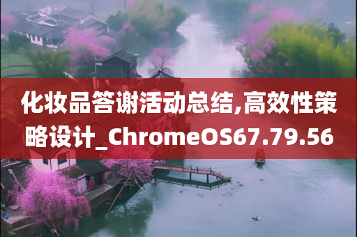 化妆品答谢活动总结,高效性策略设计_ChromeOS67.79.56