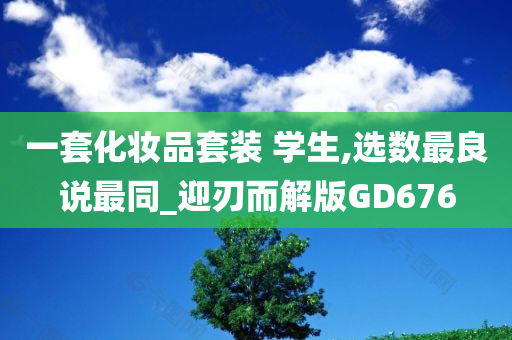 一套化妆品套装 学生,选数最良说最同_迎刃而解版GD676