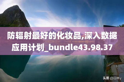 防辐射最好的化妆品,深入数据应用计划_bundle43.98.37