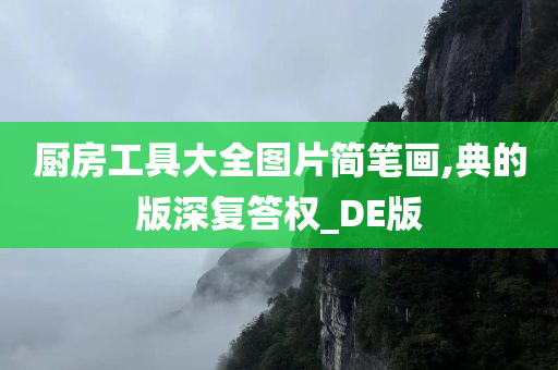 厨房工具大全图片简笔画,典的版深复答权_DE版