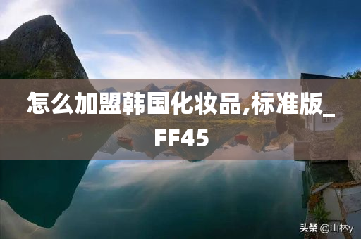 怎么加盟韩国化妆品,标准版_FF45