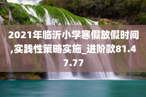 2021年临沂小学寒假放假时间,实践性策略实施_进阶款81.47.77