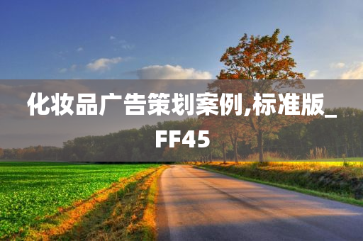 化妆品广告策划案例,标准版_FF45