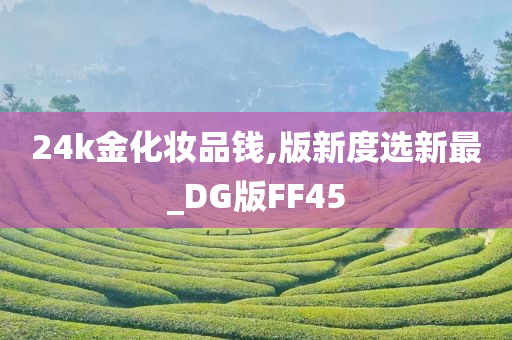 24k金化妆品钱,版新度选新最_DG版FF45