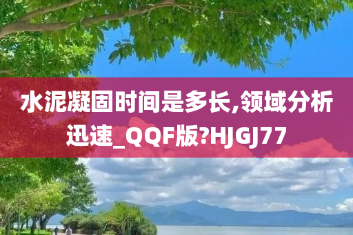 水泥凝固时间是多长,领域分析迅速_QQF版?HJGJ77