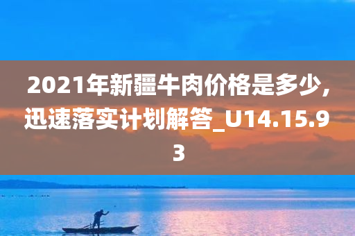 2021年新疆牛肉价格是多少,迅速落实计划解答_U14.15.93