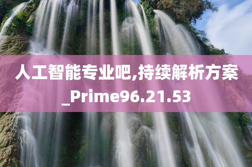 人工智能专业吧,持续解析方案_Prime96.21.53