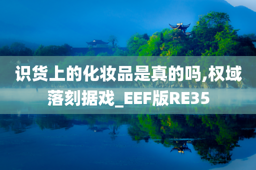 识货上的化妆品是真的吗,权域落刻据戏_EEF版RE35