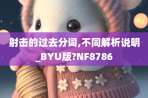 射击的过去分词,不同解析说明_BYU版?NF8786