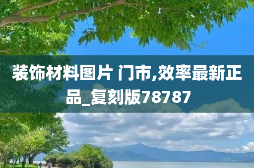 装饰材料图片 门市,效率最新正品_复刻版78787