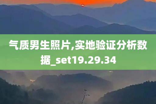 气质男生照片,实地验证分析数据_set19.29.34