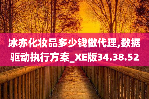 冰亦化妆品多少钱做代理,数据驱动执行方案_XE版34.38.52