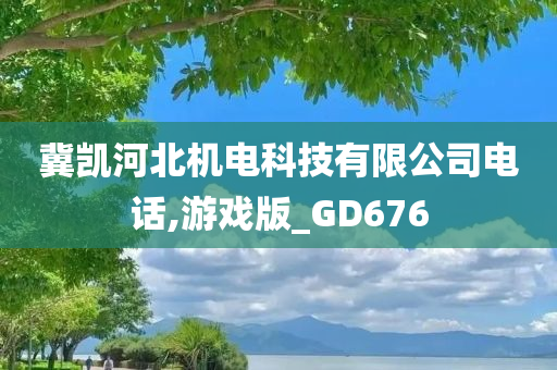 冀凯河北机电科技有限公司电话,游戏版_GD676