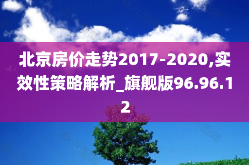 北京房价走势2017-2020,实效性策略解析_旗舰版96.96.12