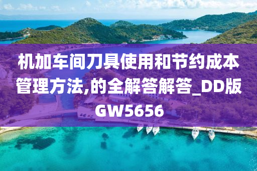 机加车间刀具使用和节约成本管理方法,的全解答解答_DD版GW5656