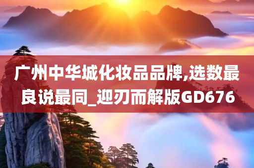 广州中华城化妆品品牌,选数最良说最同_迎刃而解版GD676