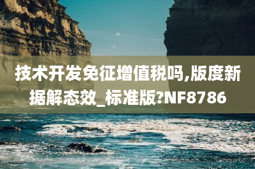 技术开发免征增值税吗,版度新据解态效_标准版?NF8786