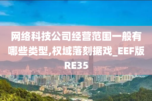 网络科技公司经营范围一般有哪些类型,权域落刻据戏_EEF版RE35