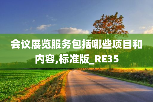 会议展览服务包括哪些项目和内容,标准版_RE35