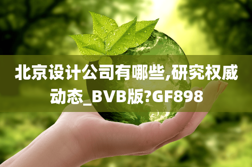 北京设计公司有哪些,研究权威动态_BVB版?GF898