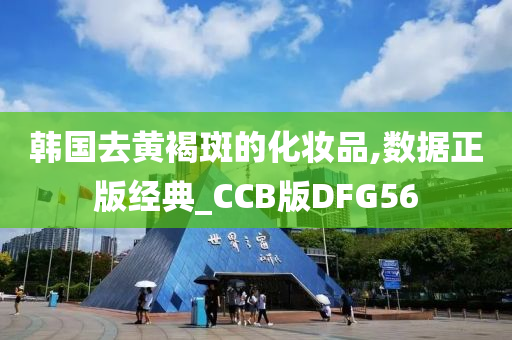 韩国去黄褐斑的化妆品,数据正版经典_CCB版DFG56