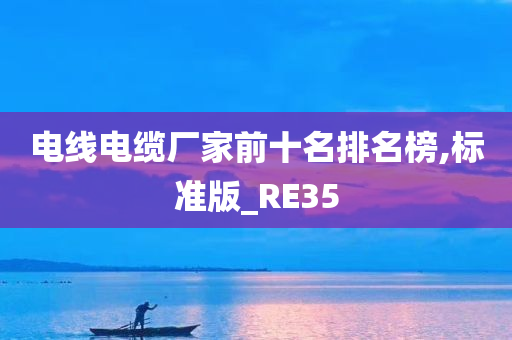 电线电缆厂家前十名排名榜,标准版_RE35