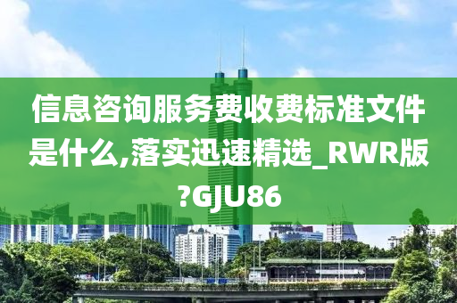 信息咨询服务费收费标准文件是什么,落实迅速精选_RWR版?GJU86