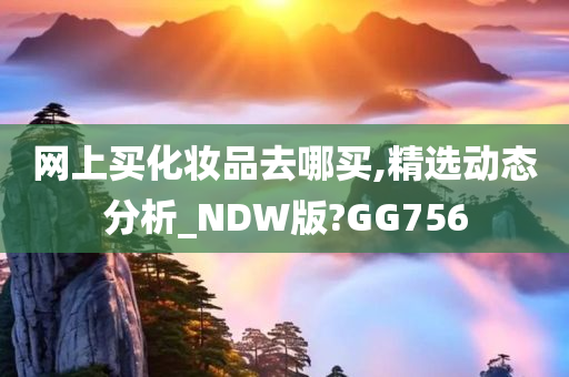 网上买化妆品去哪买,精选动态分析_NDW版?GG756