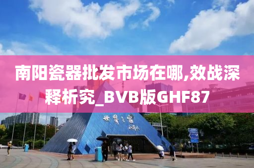 南阳瓷器批发市场在哪,效战深释析究_BVB版GHF87