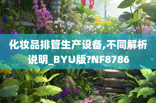 化妆品排管生产设备,不同解析说明_BYU版?NF8786