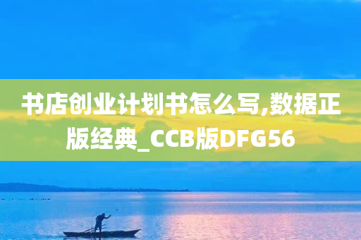 书店创业计划书怎么写,数据正版经典_CCB版DFG56