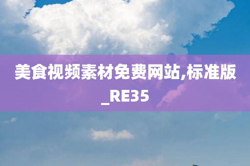 美食视频素材免费网站,标准版_RE35