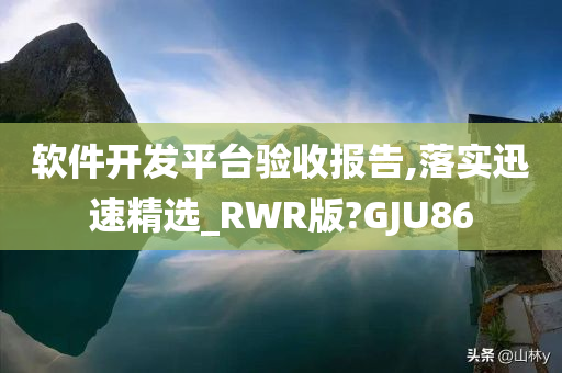 软件开发平台验收报告,落实迅速精选_RWR版?GJU86