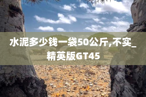 水泥多少钱一袋50公斤,不实_精英版GT45