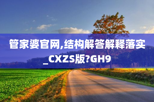 管家婆官网,结构解答解释落实_CXZS版?GH9