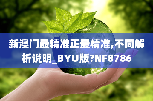 新澳门最精准正最精准,不同解析说明_BYU版?NF8786