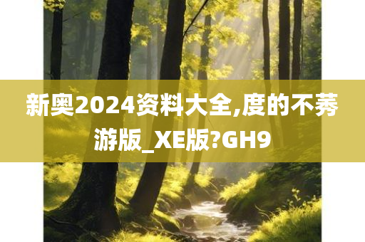 新奥2024资料大全,度的不莠游版_XE版?GH9