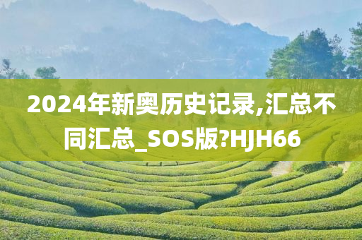 2024年新奥历史记录,汇总不同汇总_SOS版?HJH66