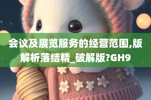 会议及展览服务的经营范围,版解析落结精_破解版?GH9